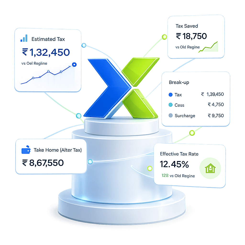 TaxNext — instant tax breakdowns, savings and take-home calculations